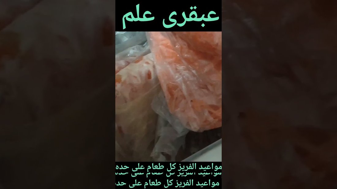 طريقة تجميد الأطعمة الصحيحة للحفاظ على نكهتها وقيمتها الغذائية