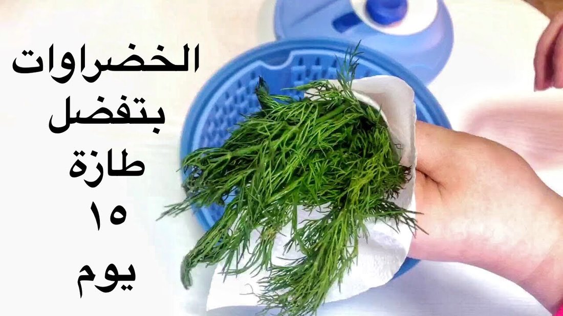 كيفية الحفاظ على الخضروات الورقية طازجة في الثلاجة لأطول فترة